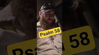 Psalm Chapter 58 #psalms #biblereading #bible #biblestudy #jesus #love #shorts