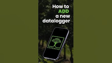 Add a new datalogger on the app - SoilSense Tutorial #2 [EN]