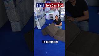 Unboxing Spinemat Sofa Cum Bed #sofacumbed #spinemat #sofa #shorts #foam #bed #reels #sofabed