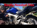 REPLACING MOTORCYCLE SPARK PLUGS (HOW TO)/ MOTORCYCLE SPARK PLUG CHANGE ON YAMAHA FZ6 - MAKE IT EASY