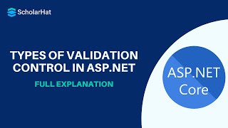 Types of Validation Control in Asp.Net | ASP.NET Tutorial