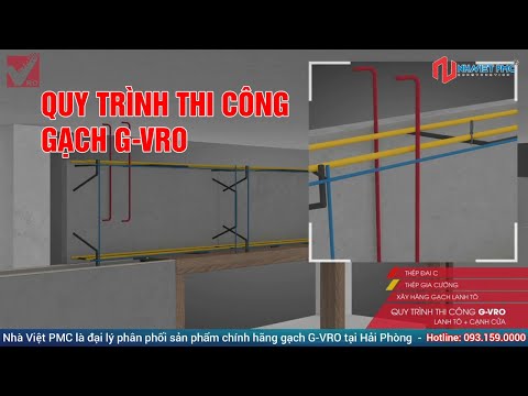 Video Quy trình thi công gạch G-VRO nhanh chóng - Tiết kiệm... - youtube
