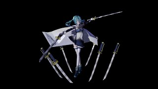 【MMD】YYB Miku Cosplays as Sayaka Miki!【Model Display】