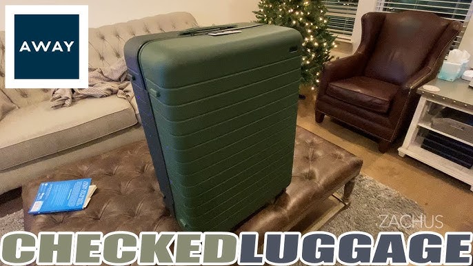 away luggage green