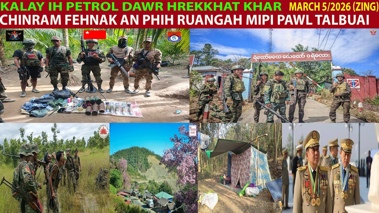 March 5 Zing: Falam Khuapi Laknak Telin UG Sungtel 5 Nunnak Liam. Ralhrang Pawlkom Sungah Buainak