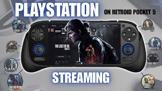 ألعاب بلاي ستيشن على جهاز محمول – اختبار بث Retroid Pocket 5 screenshot 5