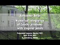 Numerical integration of Cauchy problems with singular points | Aleksandr Belov