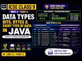 Data Types | ICSE Class 9 | Computer Application | Unit 3 - Part 2