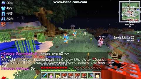 LeftClicks using the fence glitch on Fearpvp