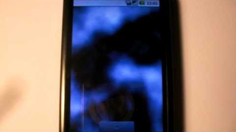 HTC G1 android 2.1 AOSP Eclair v1 with full LIVE WALLPAPERS