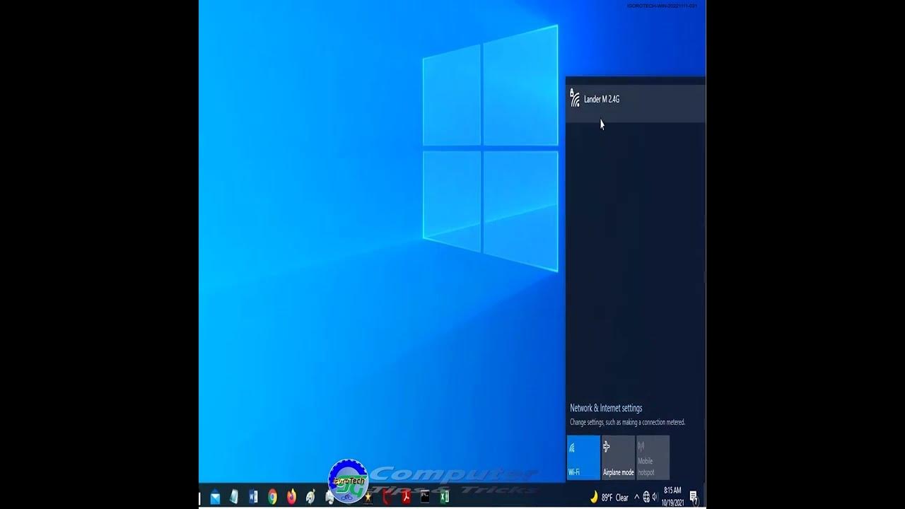 how-to-connect-windows-pc-to-a-wifi-hotspot-youtube