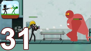 Stickman Zombie Shooter - Gameplay Walkthrough Part 31 Boss Fight - Chapter 8 (iOS,Android)