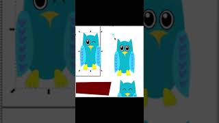 Vectorizing Owls #shorts Vectorizing Owls #shorts