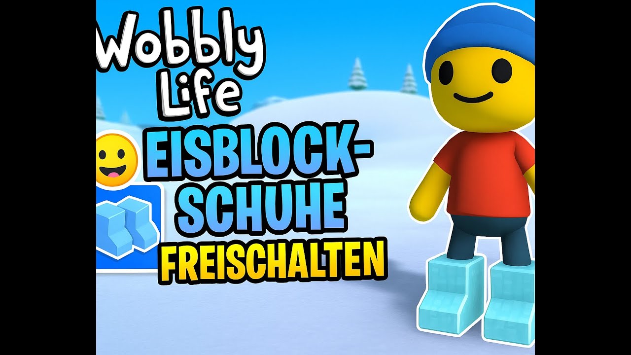 🧊 Wobbly Life – So schaltest du die Eisblock-Schuhe mit dem Tomatenkopf frei! 👟❄️