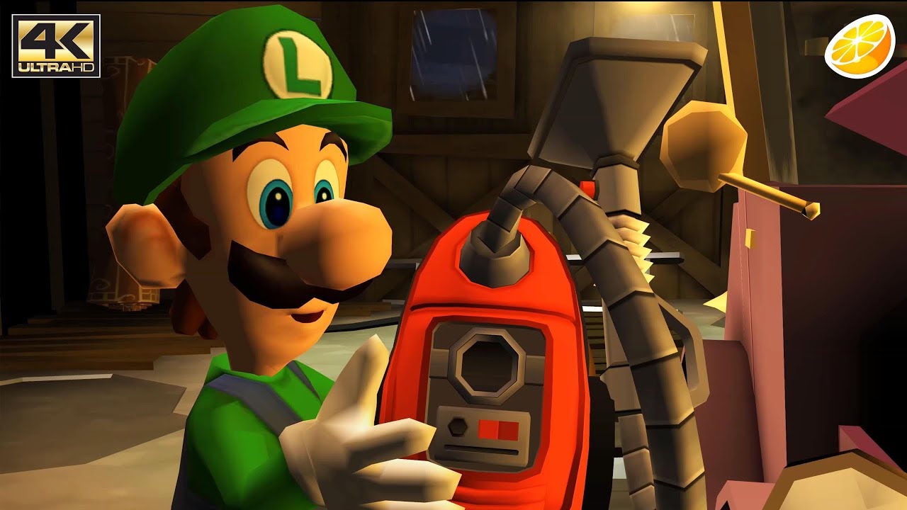 Citra 3DS Emulator - Luigi's Mansion: Dark Moon ingame TOP Only 