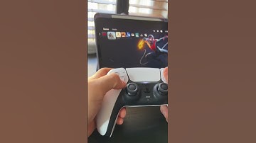 Ps5 Remote Play on the ipad 🎮🪓 #tech #homeoffice #gamingsetup #ipad #ipadpro #ps5 #godofwar