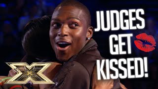WHEN JUDGES GET KISSED!!! | The X Factor UK
