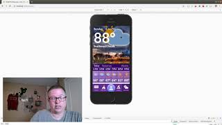 Weather Page Mobile Preview: Pure CSS Weather Application With React For Mobile Phone Devices screenshot 3
