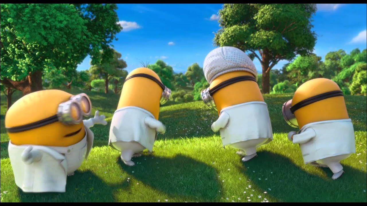 Underwear (I swear) by Minions (OST from Despicable me 02) HD with lyrics 