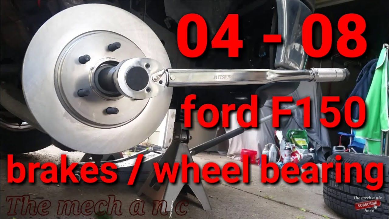 2004 - 08 ford f150 front brakes - YouTube