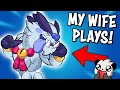 My Wife Plays Brawlhalla on MY Account! • 1v1 + 2v2 Gameplay