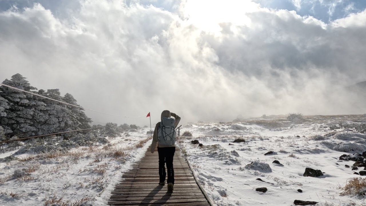 윗세오름이랑 청기백기🚩한 썰 푼다 | 어리목 코스