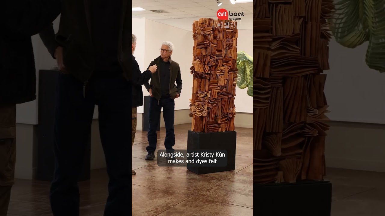 How two Southern Oregon artists are redefining wood and fiber art to explore nature and politics