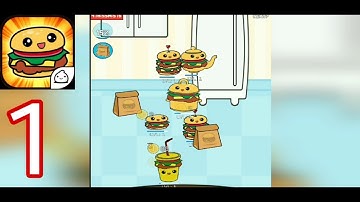 Burger Food Evolution Clicker - Gameplay Walkthrough Part 1 (iOS, Android)