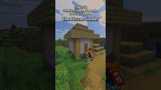 Different Types of People Looting Villages Pt. 1 🏠 #minecraft #gaming #shorts