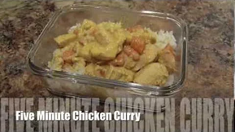 Easy Slow-Cooker Dinner: 4 Ingredient Curry Chicken