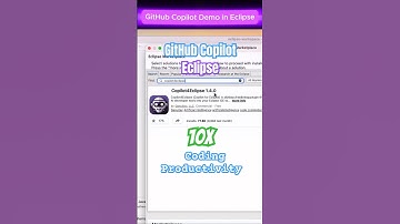 GitHub Copilot Demo in Eclipse IDE #githubcopilot #eclipseide #javaprogramming