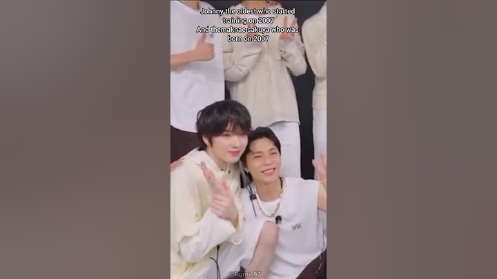 Oldest and the youngest of NCT 💚 #nct #johnny #sakuya