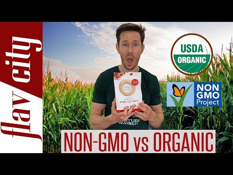 Video: Diferența Dintre Non-OMG și Organic