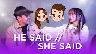 HE SAID // SHE SAID! | #JulianEllaSeries | EPISODE 1