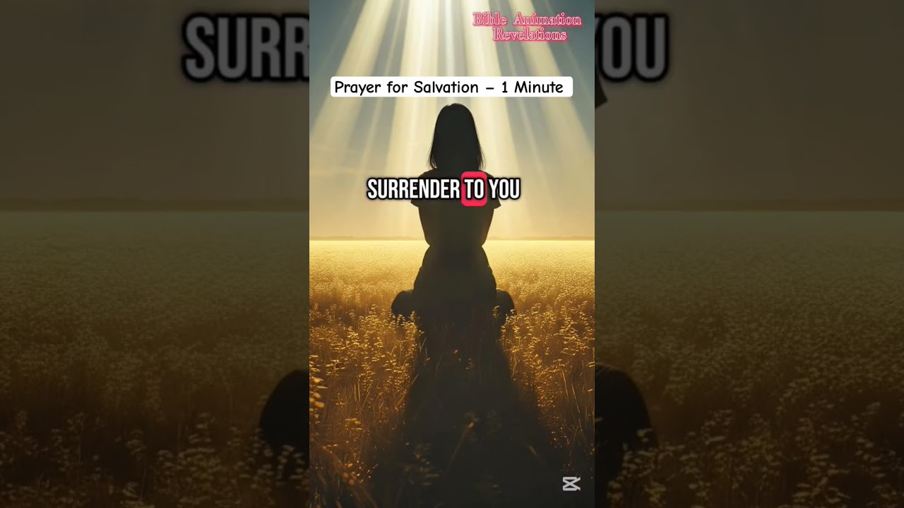 Prayer for Salvation – 1 Minute | 