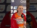 Interview Sofie Dokter: EK Atletiek Birmingham