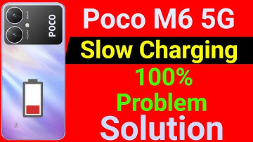 Poco M6 5G Slow Charging Problem | How to Solve Slow Charging Problem in Poco M6 5G Mobile