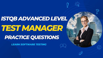 ISTQB Advanced Level Test Manager Practice Test #1