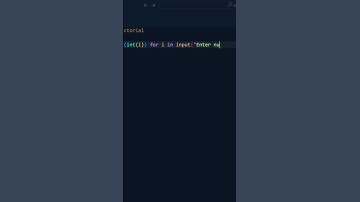 Sum of factorial in Python #python #learnpython #programming