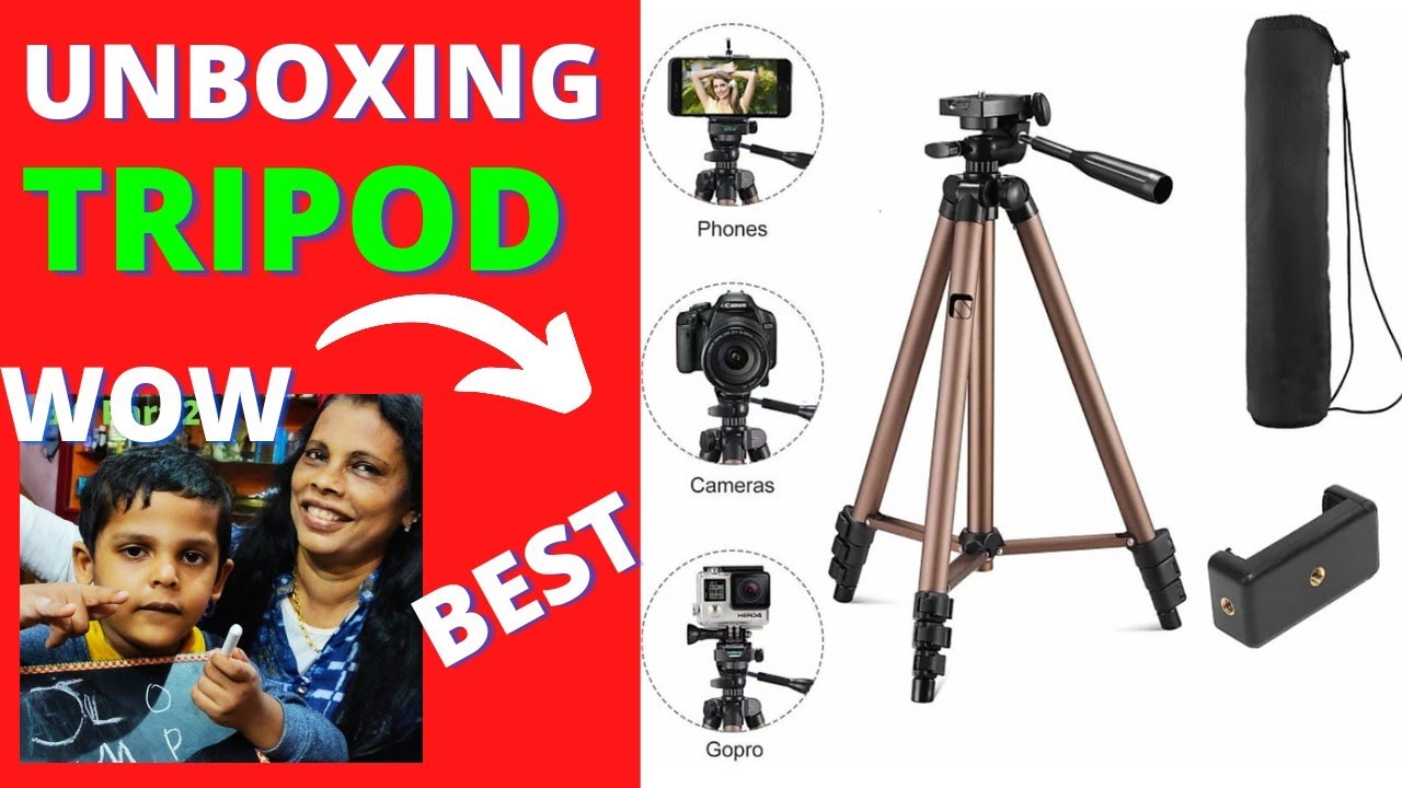 Unboxing Tripod Stand Best Tripod Online Low cost Tripod Online