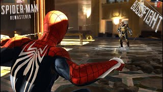 Spiderman Vs Herman (The Shocker) Boss Fight - Marvel Spider-Man Remastered 2K 60fps