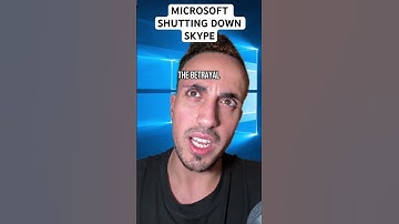 Microsoft Shutting Down Skype
