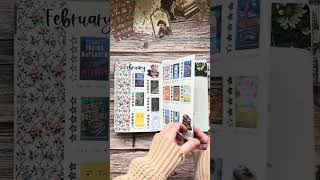 Reading Journal Flip Through #readingjournal #bookjournal #booklover #journalflipthrough @StampedTreasures