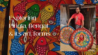 The patachitra chitrakars from Pingla, West Bengal