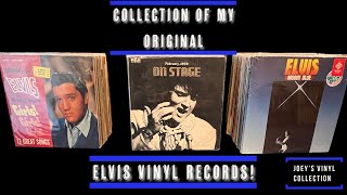 ⚡️My Original Elvis Presley LP Collection Albums from 1956 - 1977⚡️- Joey's Vinyl Collection