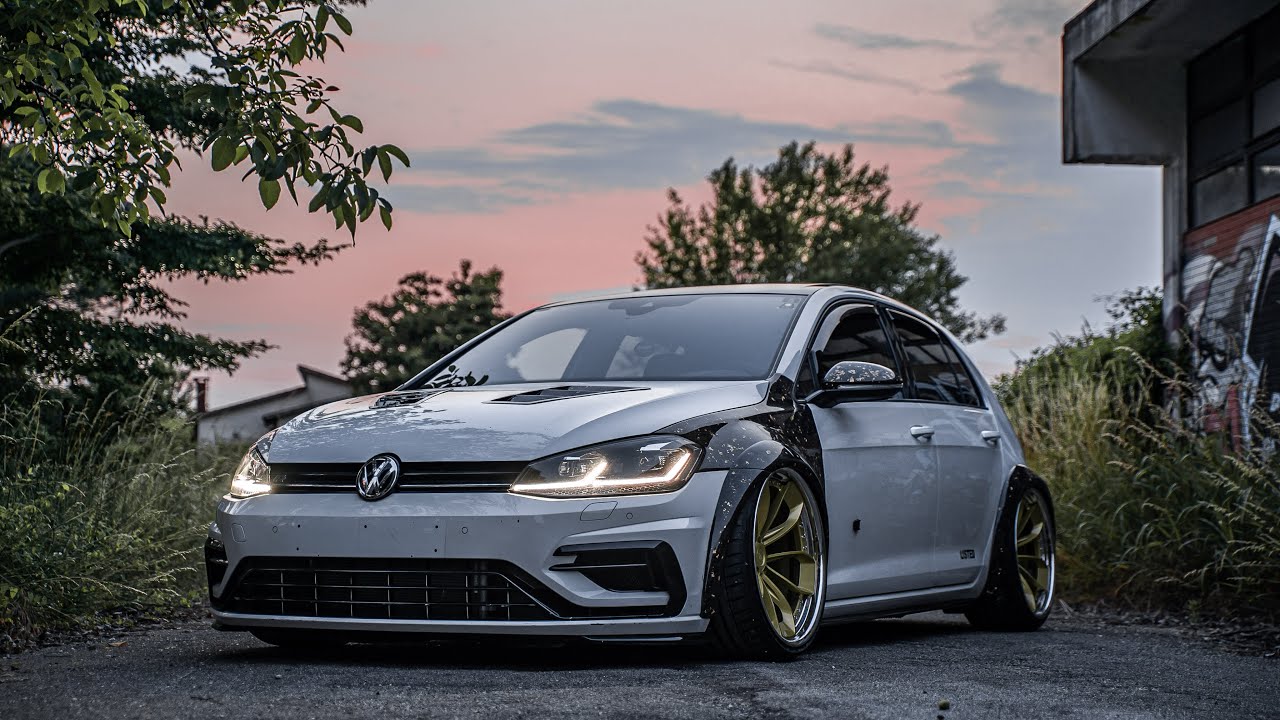 A CARBON GOLD FORGED WIDE LEAF KIT | VW MK7.5R | 500HP | RSIC6 | AIRREX ...