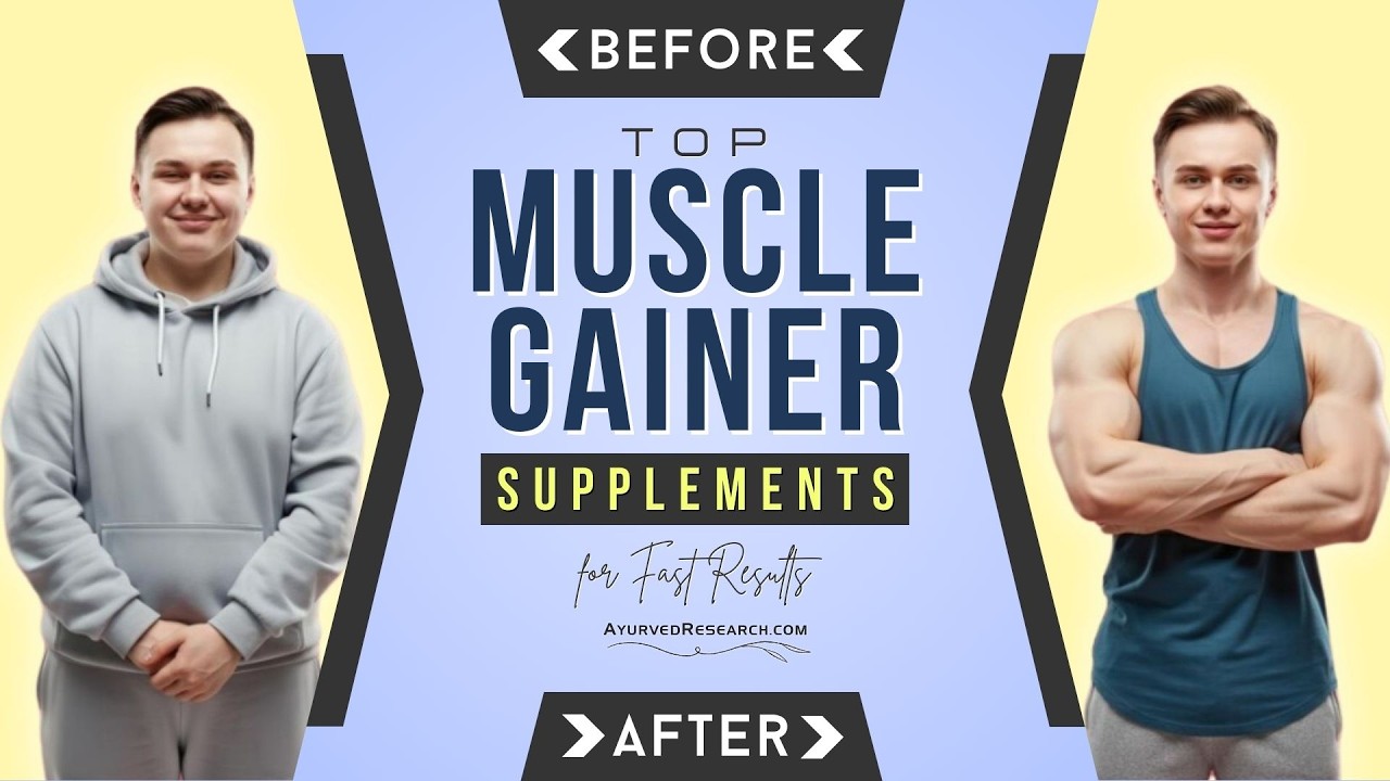 Herbal Muscle Gainer Supplements for Men | Best Muscle Building Pills
