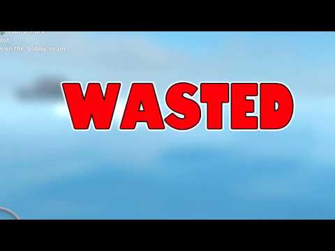 Wasted On Roblox Shark Bite Youtube - un tibur u00f3n intenta comerme shark bite roblox