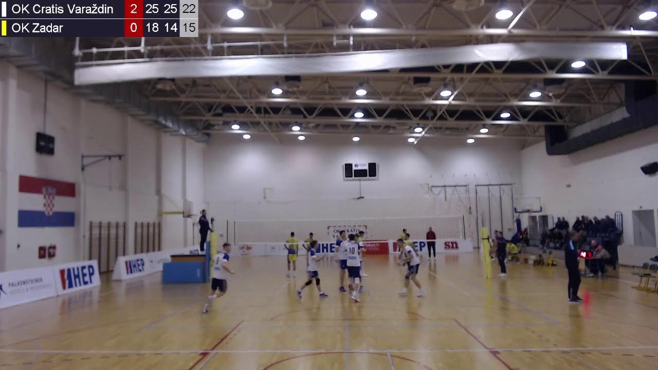 17.1.2026. PH JUNIORI, 1. kolo, OK CRATIS VARAŽDIN – OK ZADAR