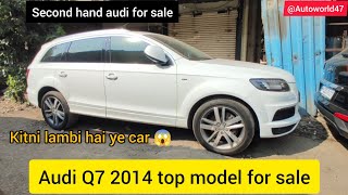 AUDI Q7 QUATTRO S LINE 3.0 2014 full video second hand Audi q7 for sale 2024 @Autoworld47 #audiq7